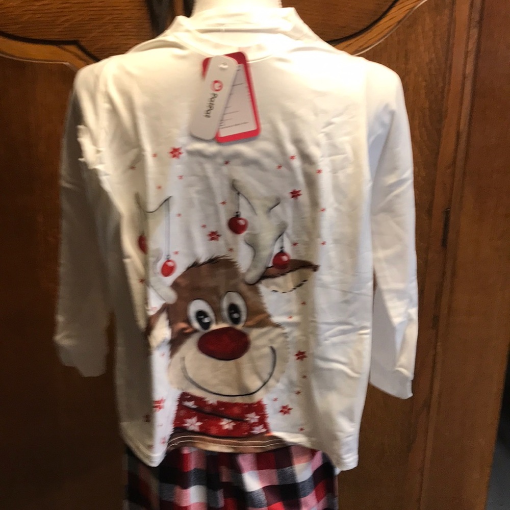 PatPat girls Christmas pajamas. NWT